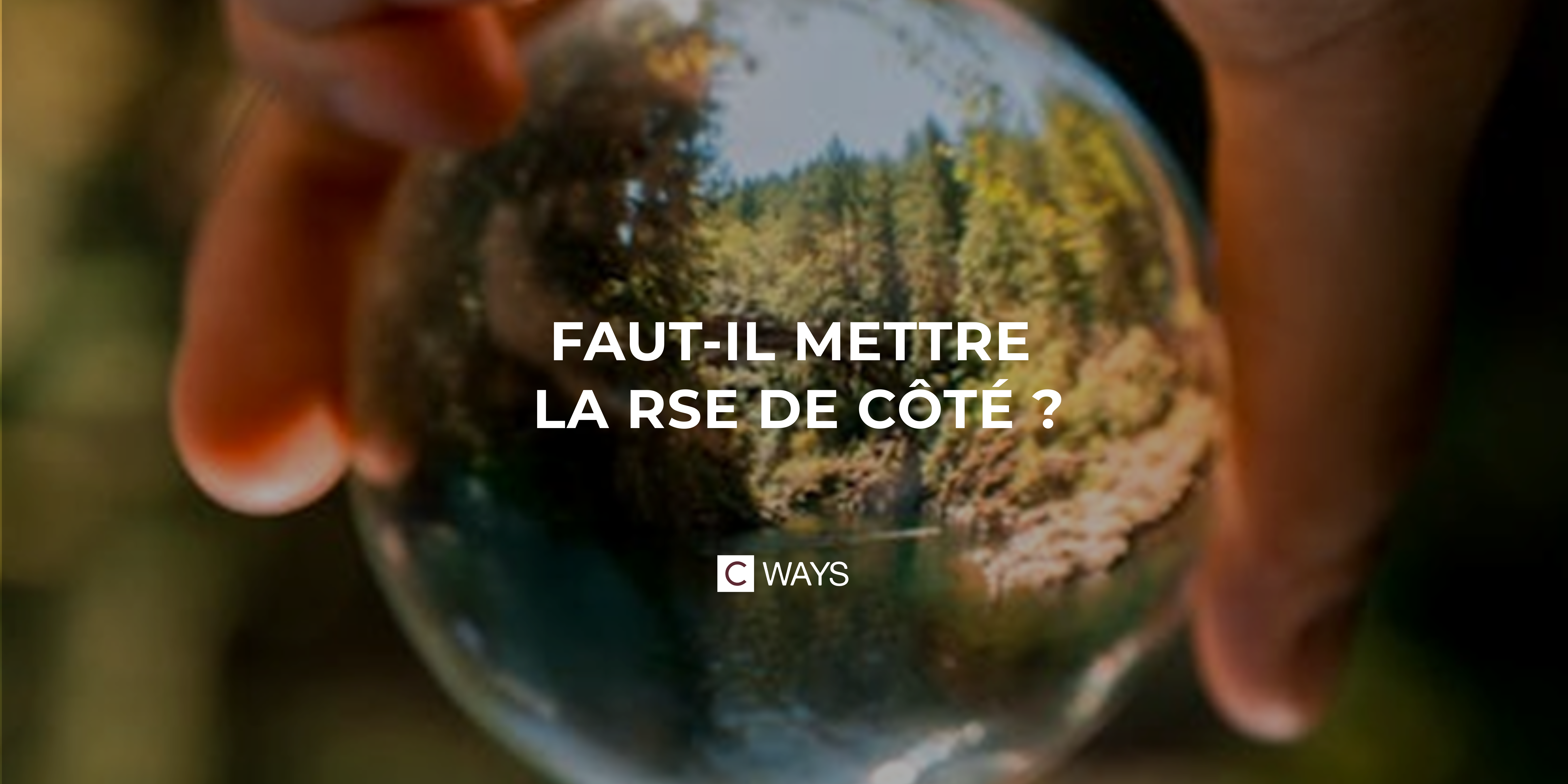 Faut-il mettre la RSE de côté ?