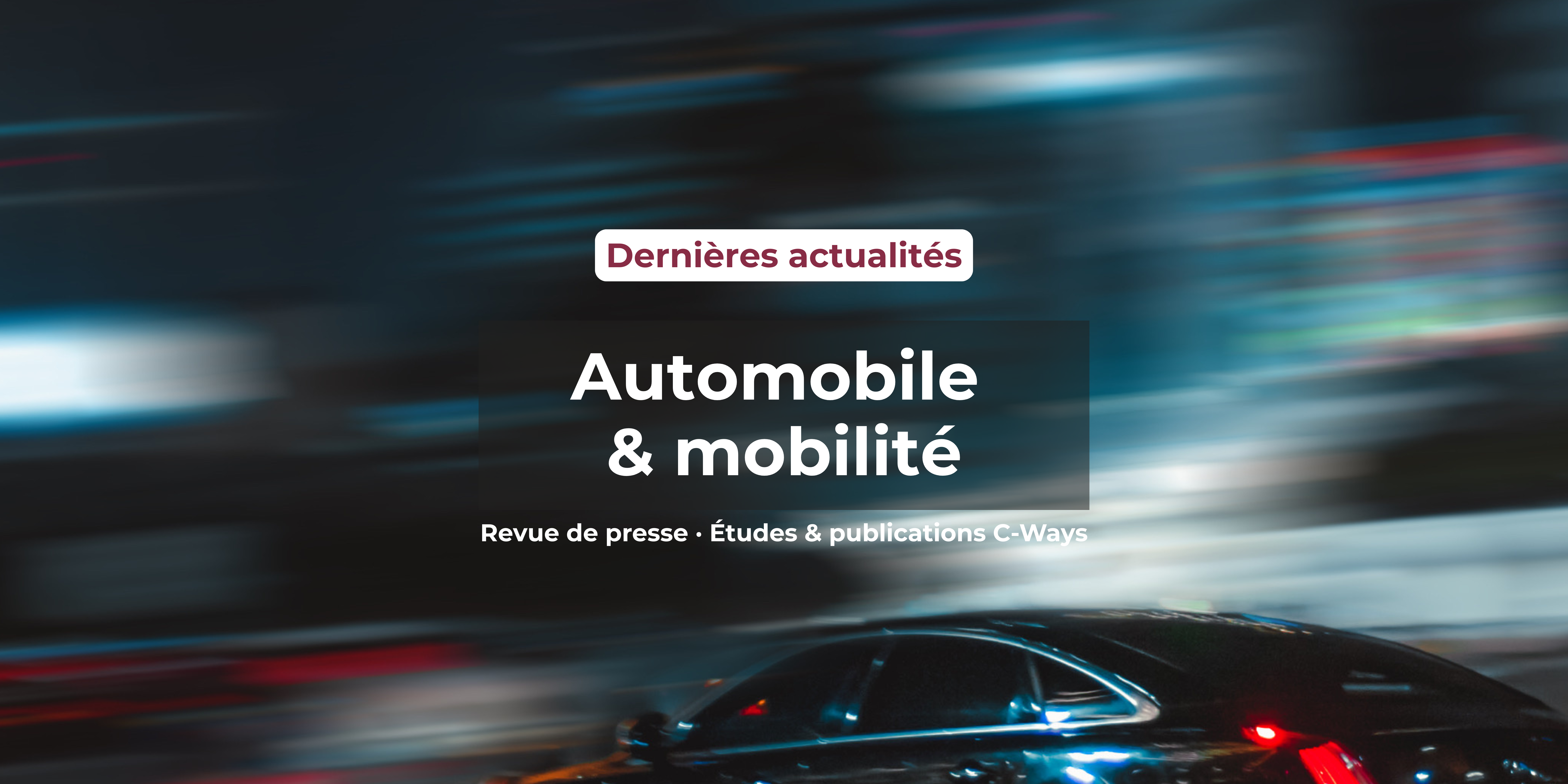 newsletter auto mobilité
